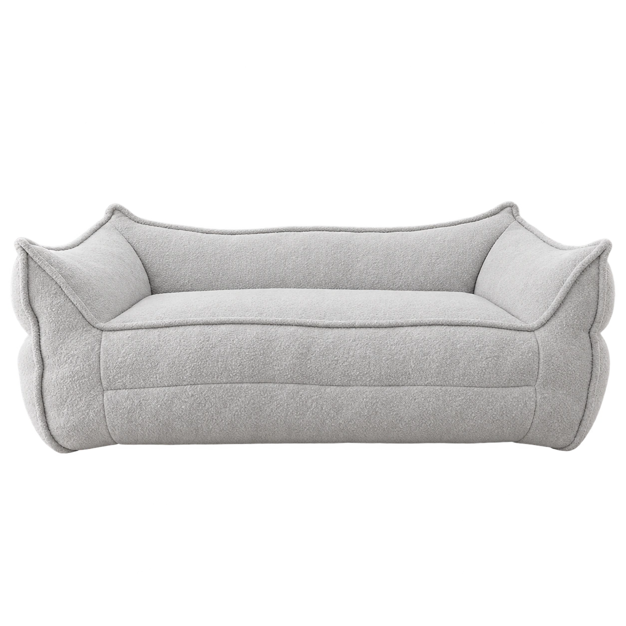 Bouclé Double Bean Bag